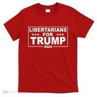 Libertarians For Trump 2024 Political T-Shirt thumb 0