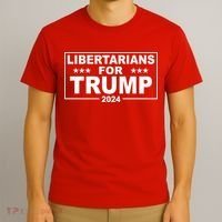 Libertarians For Trump 2024 Political T-Shirt thumb 3