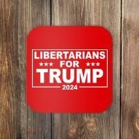 Libertarians For Trump 2024 Political Coaster thumb 0