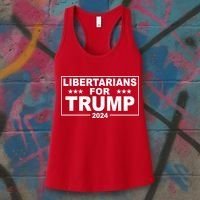 Libertarians For Trump 2024 Political Women's Tank Top thumb 3