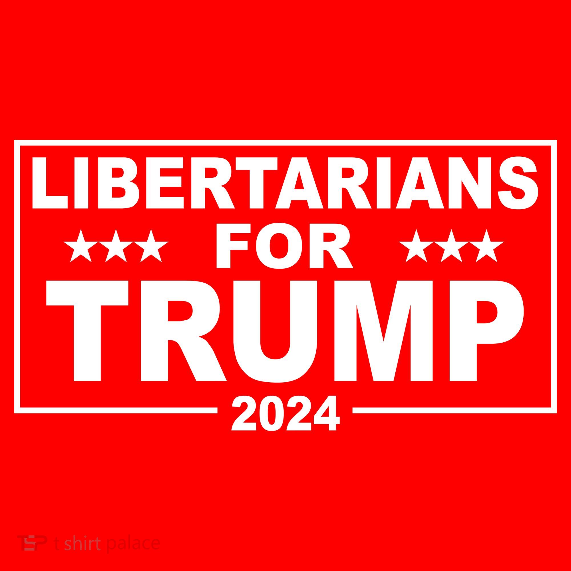 Libertarians For Trump 2024 Political Women's Tank Top