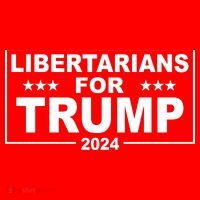 Libertarians For Trump 2024 Political Hat thumb 2
