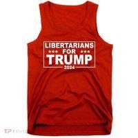 Libertarians For Trump 2024 Political Tank Top thumb 0