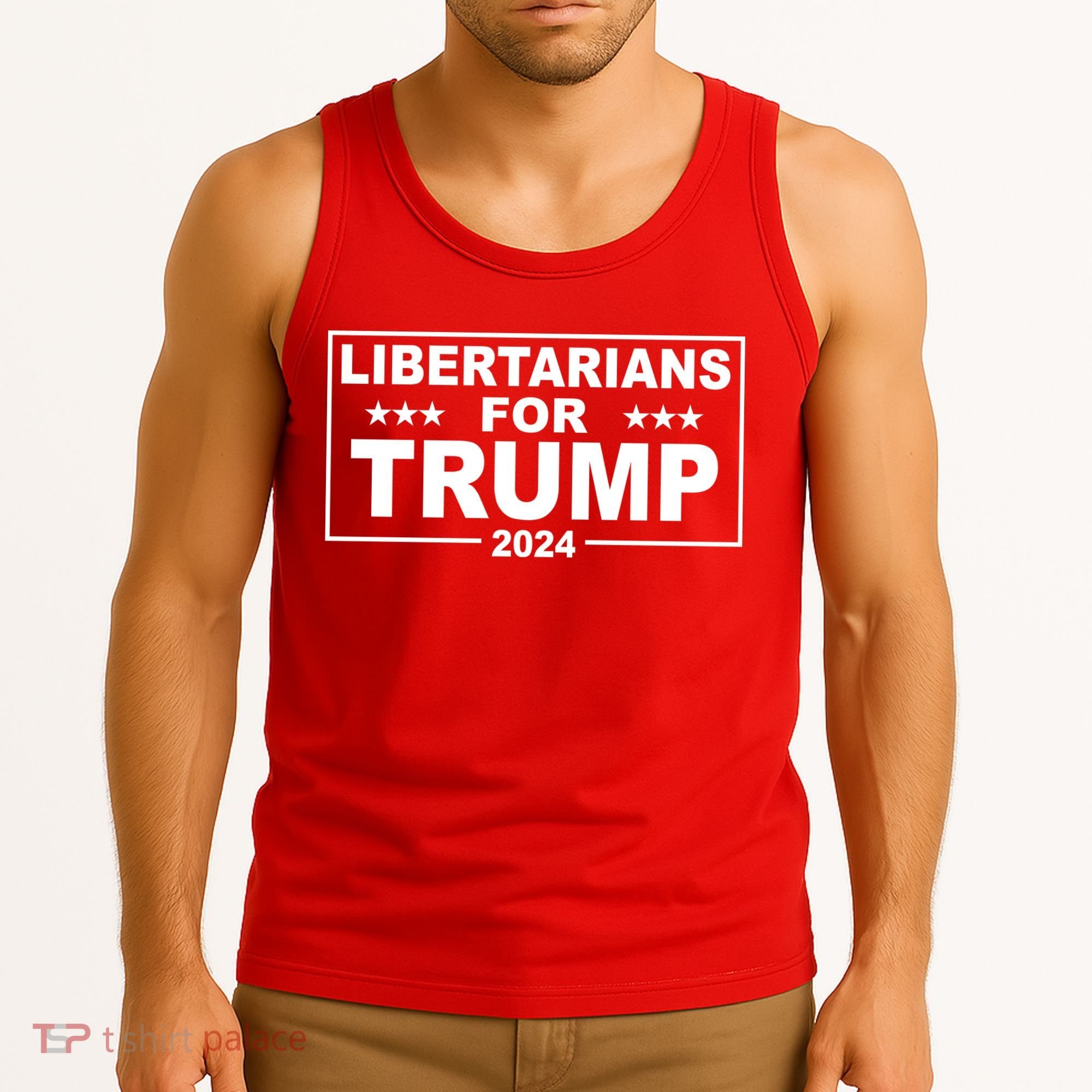 Libertarians For Trump 2024 Political Tank Top