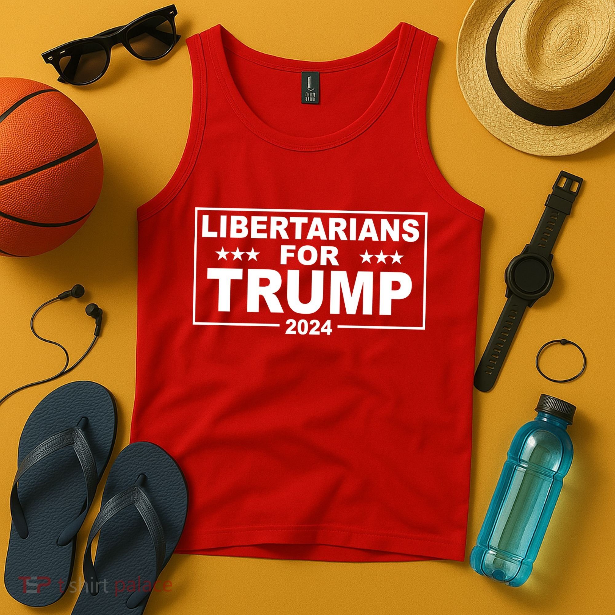 Libertarians For Trump 2024 Political Tank Top