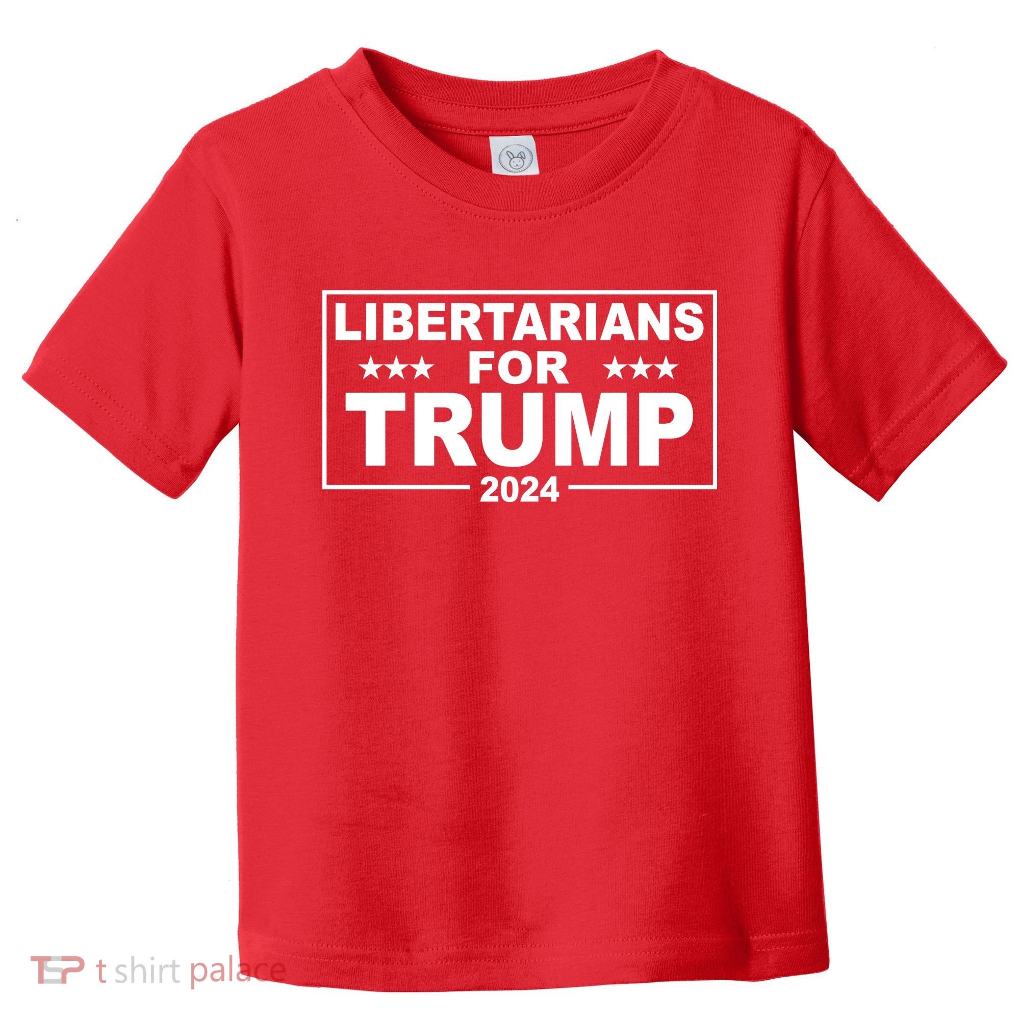 Libertarians For Trump 2024 Political Toddler T-Shirt