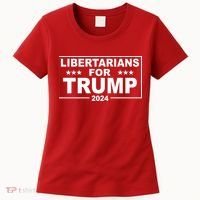 Libertarians For Trump 2024 Political Women's T-Shirt thumb 0