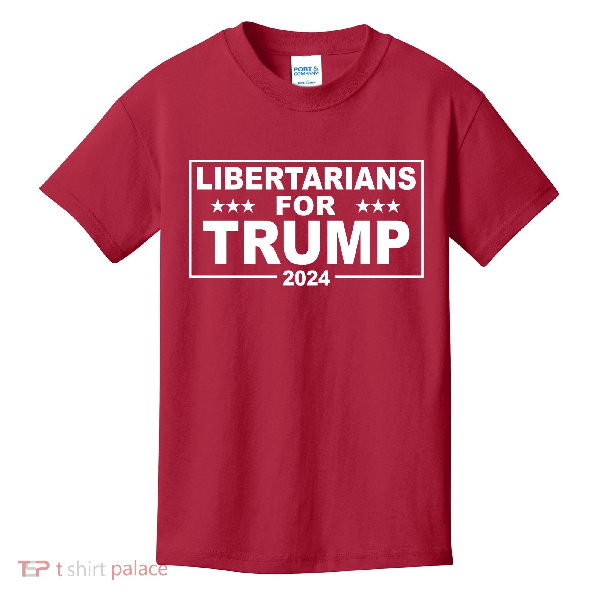 Libertarians For Trump 2024 Political Kids T-Shirt