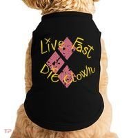 Live Free The Clown Doggie Tank thumb 0