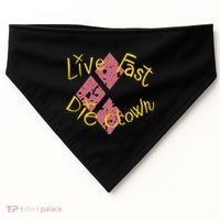 Live Free The Clown USA-Made Doggie Bandana thumb 0