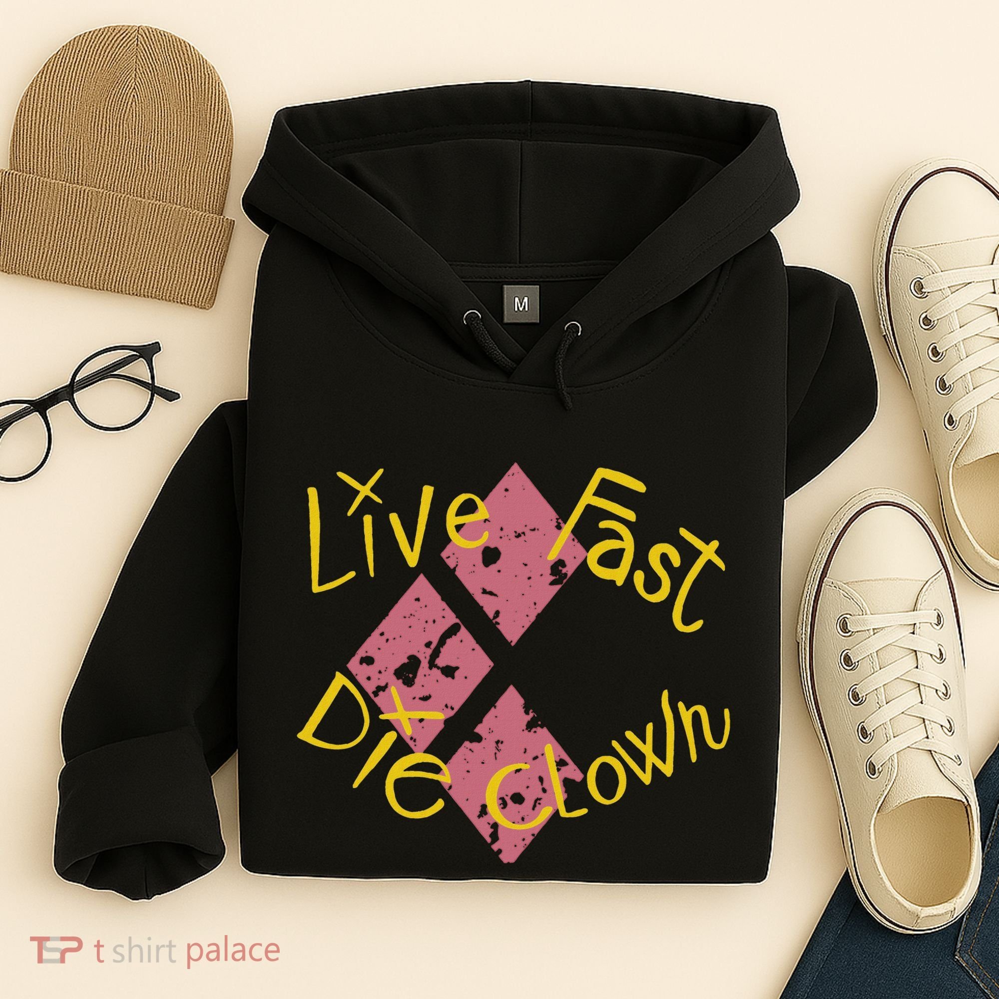 Live Free The Clown Hoodie