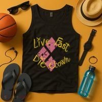 Live Free The Clown Tank Top thumb 4