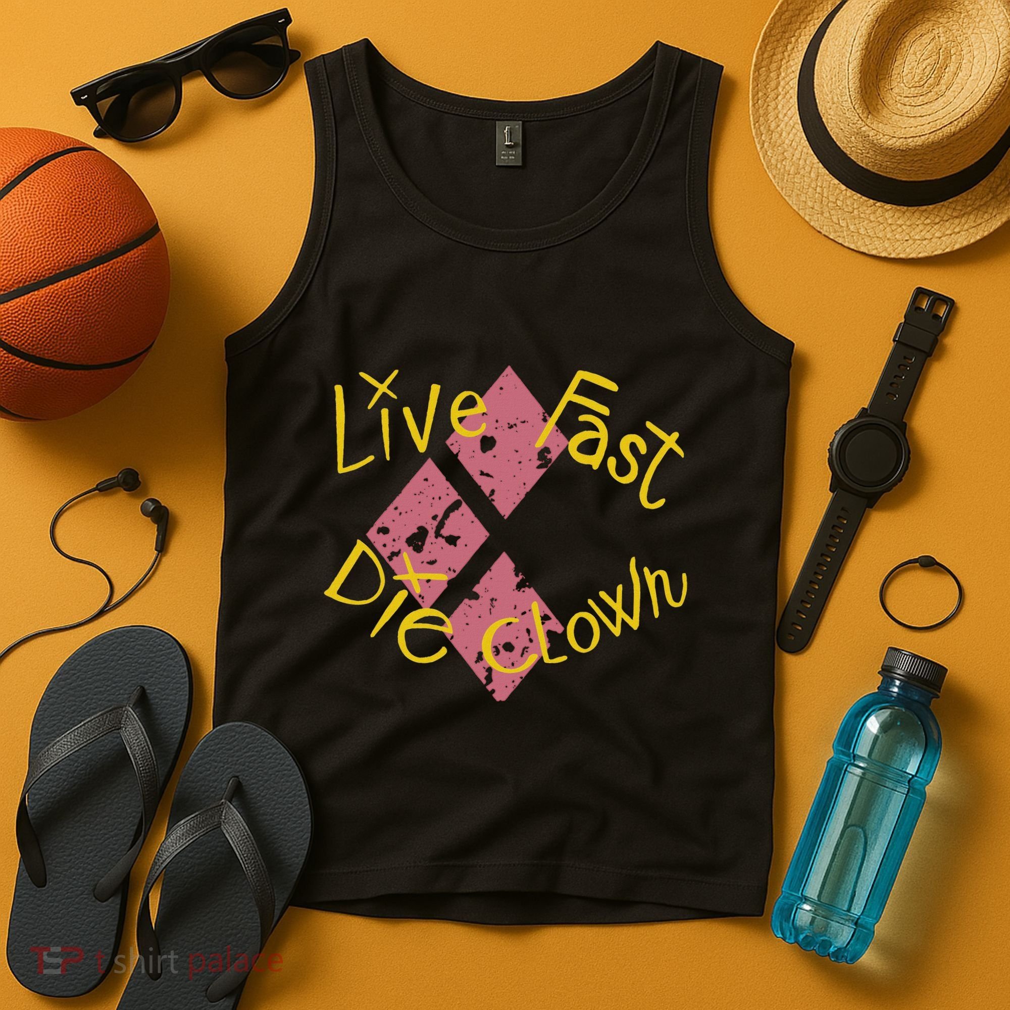 Live Free The Clown Tank Top