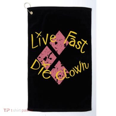 Live Free The Clown Golf Towel