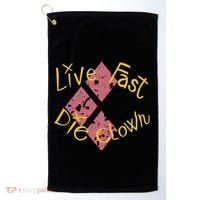 Live Free The Clown Golf Towel thumb 0