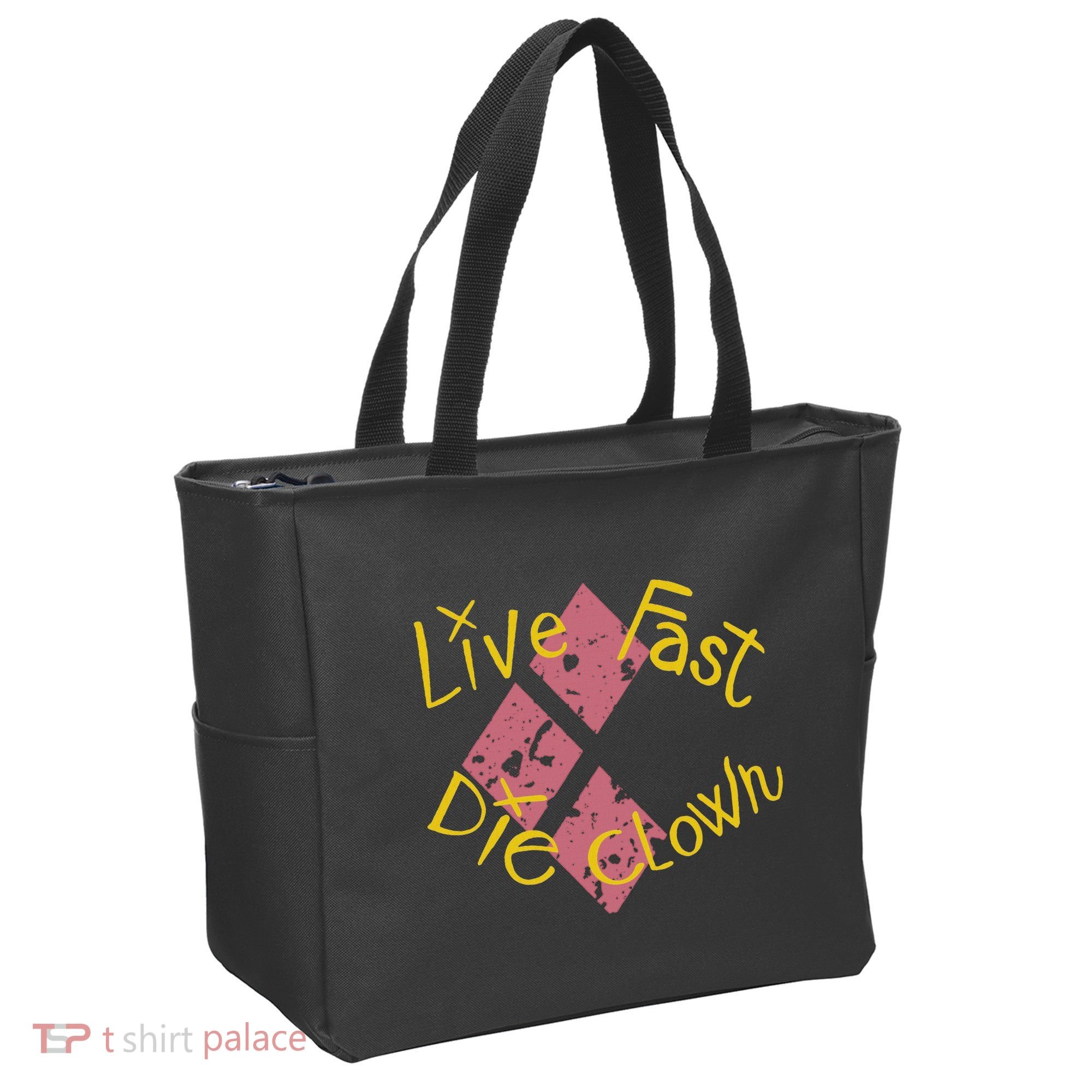 Live Free The Clown Tote Bag