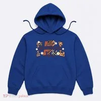 Leopard Fall Vibes Thankful Grateful Blessed Pumpkin Spice Great Gift Hoodie thumb 0