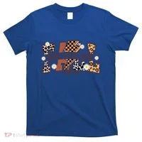 Leopard Fall Vibes Thankful Grateful Blessed Pumpkin Spice Great Gift T-Shirt thumb 0