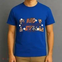 Leopard Fall Vibes Thankful Grateful Blessed Pumpkin Spice Great Gift T-Shirt thumb 3