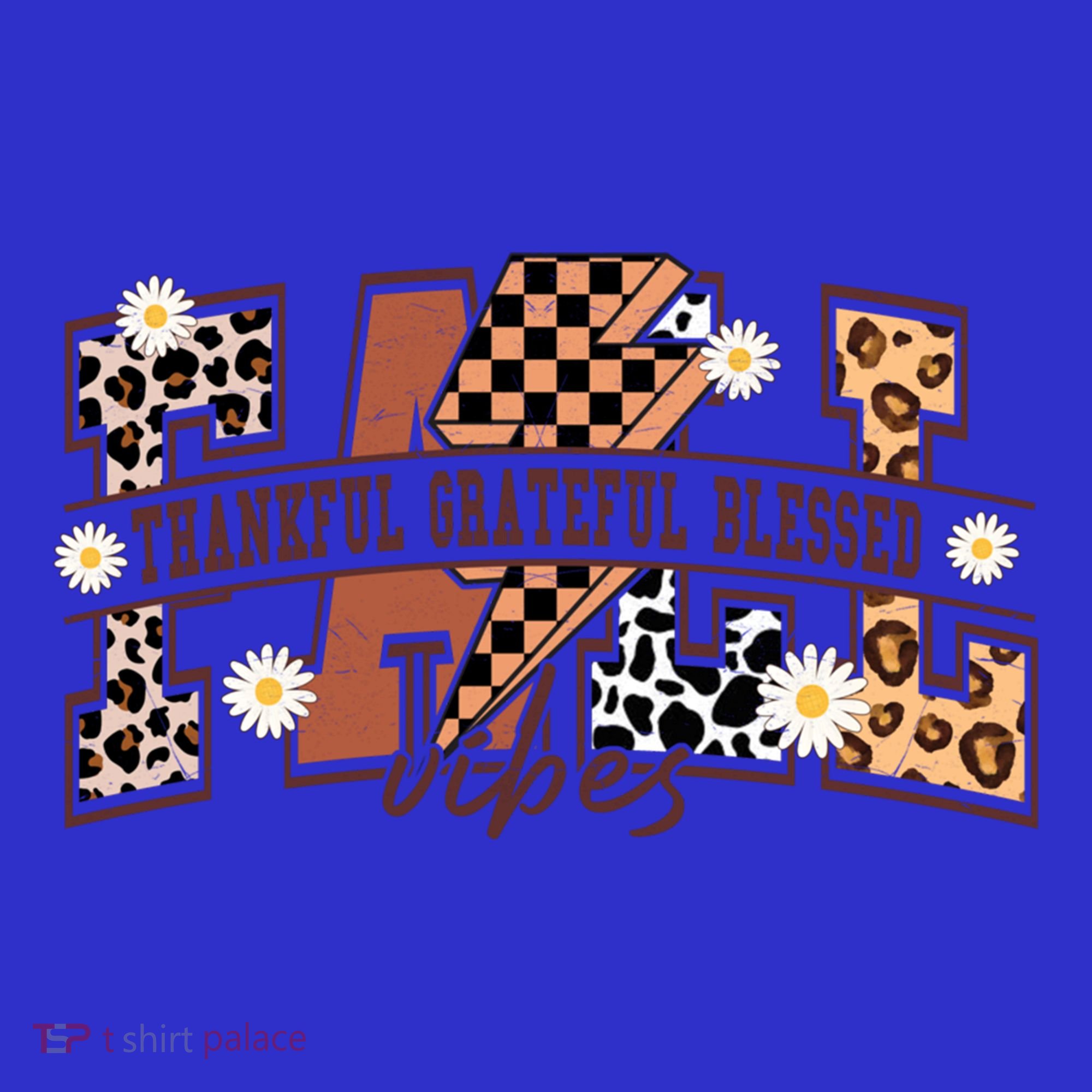Leopard Fall Vibes Thankful Grateful Blessed Pumpkin Spice Great Gift Women's Long Sleeve Shirt