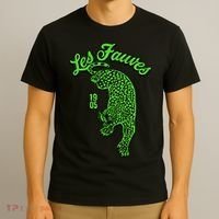 Les Fauves Vintage Leopard  T-Shirt thumb 3