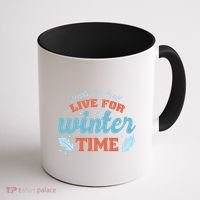 Live For Winter Time Coffee Mug thumb 1