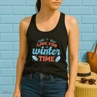 Live For Winter Time Women's Tank Top thumb 2