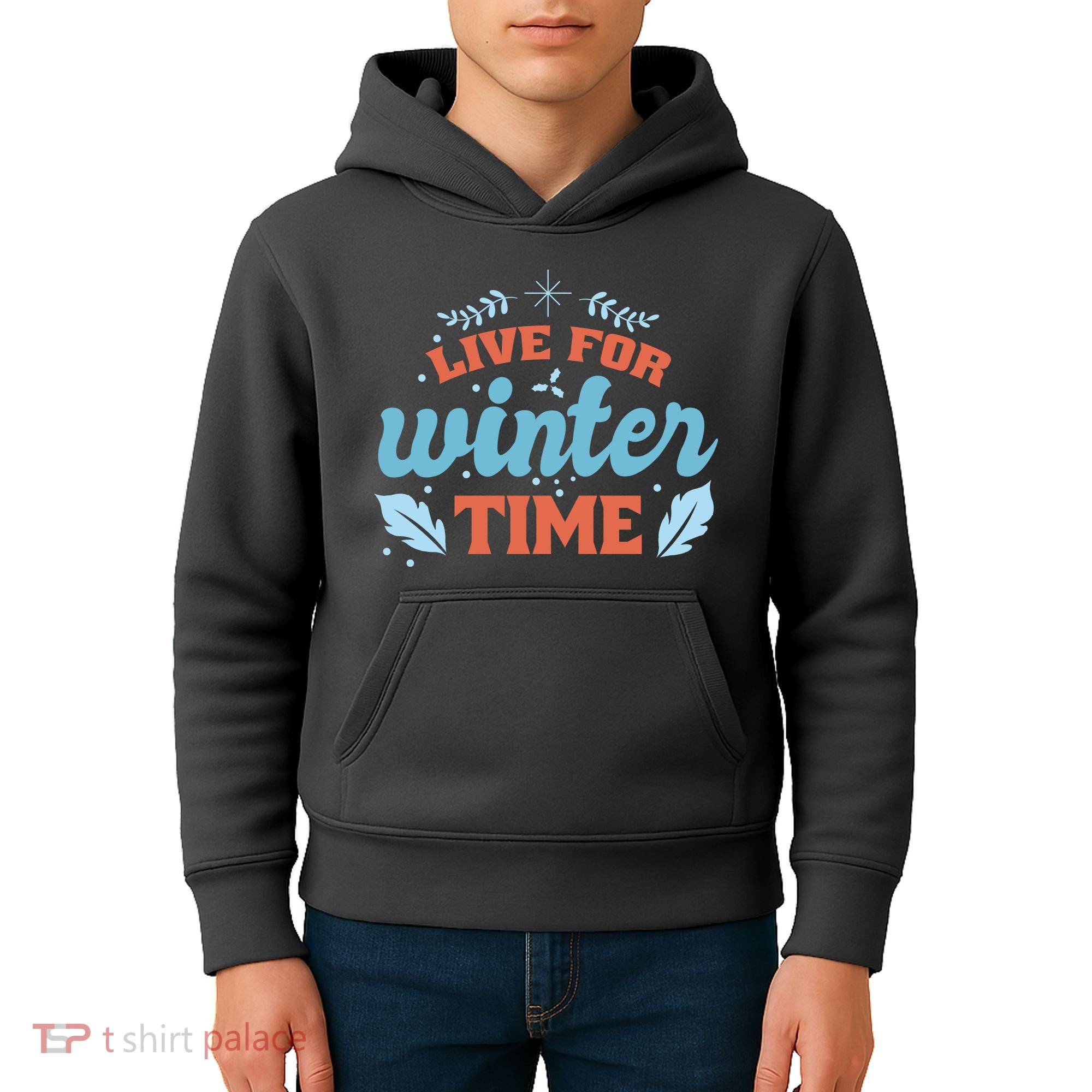 Live For Winter Time Kids Hoodie