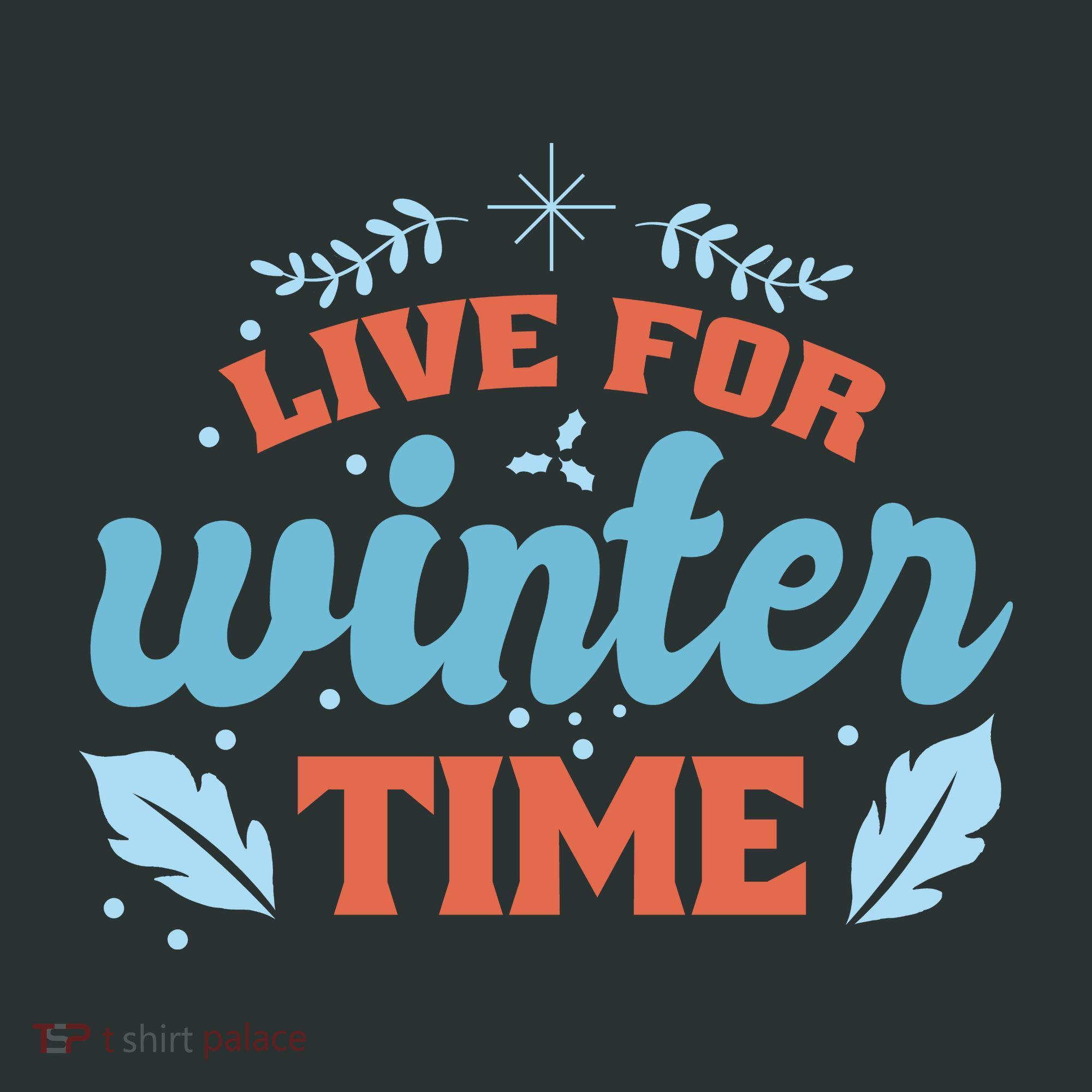 Live For Winter Time Kids Long Sleeve Shirt