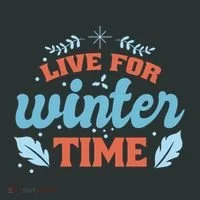 Live For Winter Time Kids Long Sleeve Shirt thumb 2