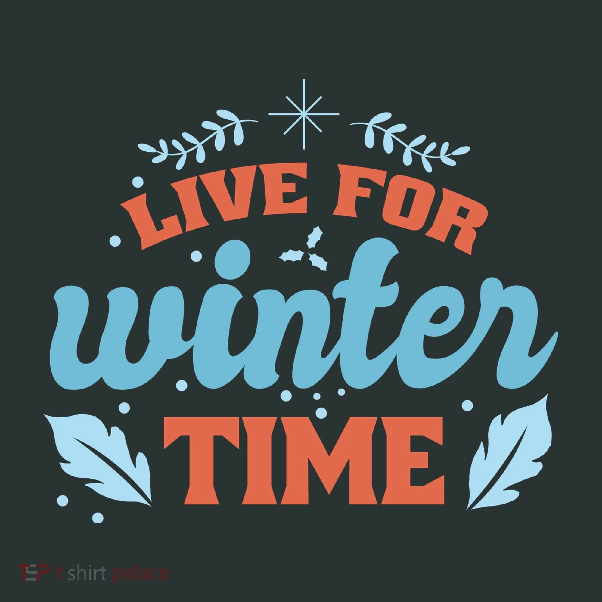 Live For Winter Time Kids Long Sleeve Shirt