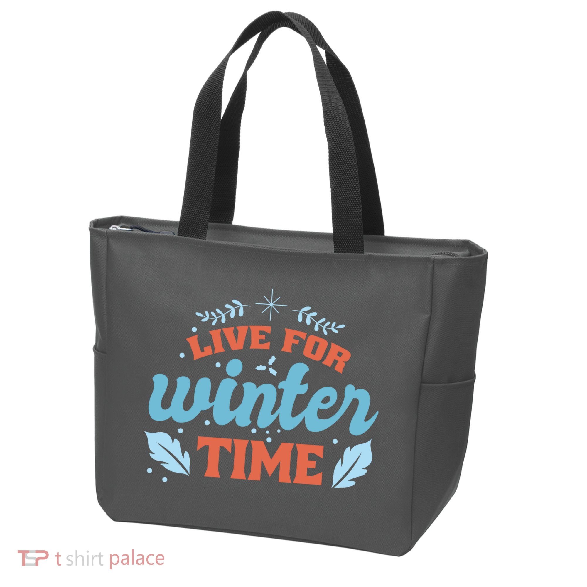 Live For Winter Time Tote Bag