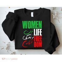  Life Freedom Zan Zendegi Azadi Farsi Support Iran Sweatshirt thumb 2