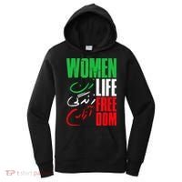  Life Freedom Zan Zendegi Azadi Farsi Support Iran Women's Hoodie thumb 0
