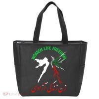 Life Freedom Zan Zendegi Azadi Iran Free Iranian Tote Bag thumb 0