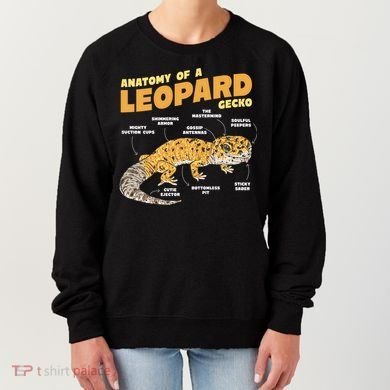 Leopard Gecko Anatomy Women's Sweatshirt
