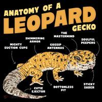 Leopard Gecko Anatomy Backpack thumb 2