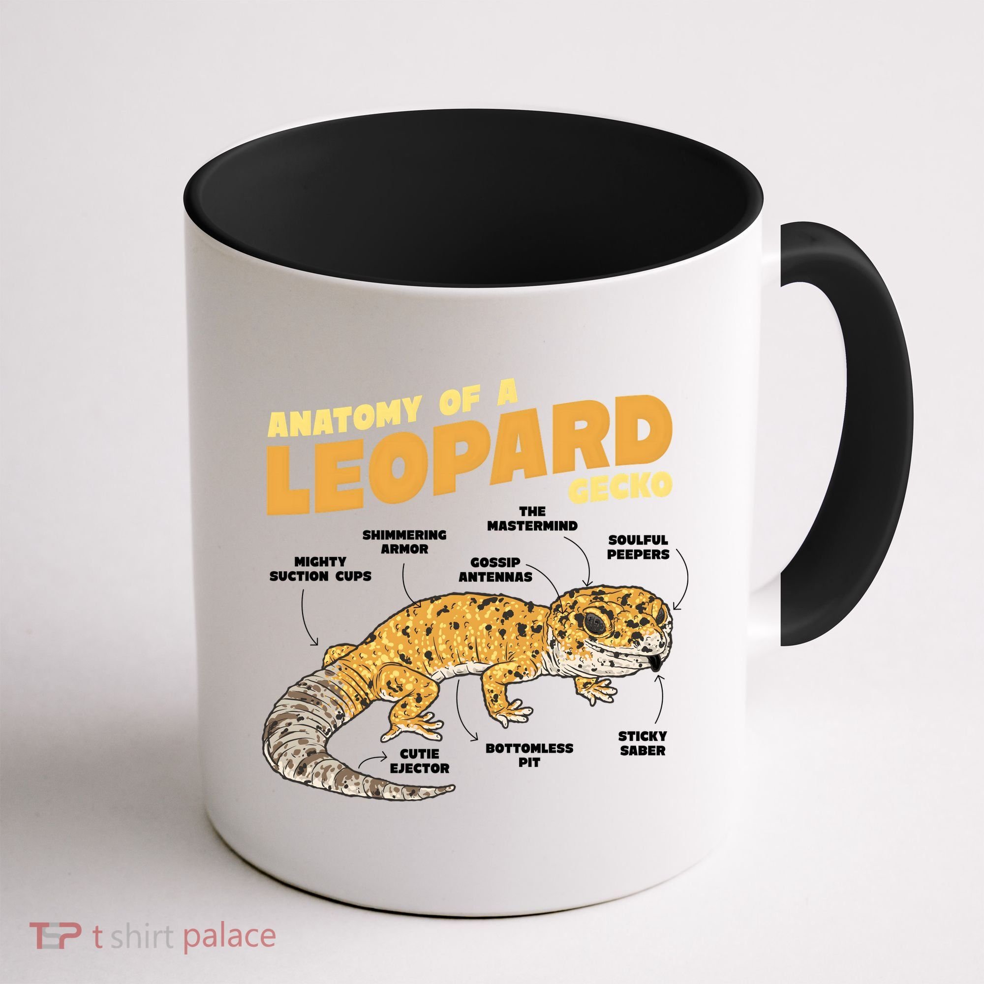 Leopard Gecko Anatomy Coffee Mug