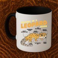 Leopard Gecko Anatomy Coffee Mug thumb 2