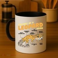 Leopard Gecko Anatomy Coffee Mug thumb 4