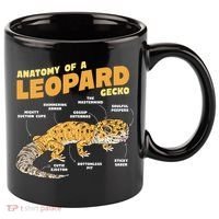 Leopard Gecko Anatomy 11oz C Handle Ceramic Mug thumb 0