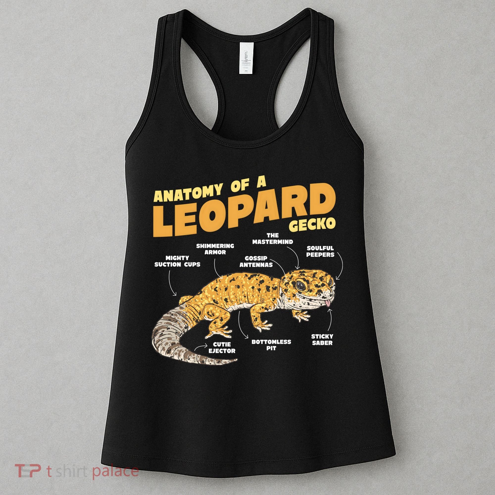 Leopard Gecko Anatomy Women's Tank Top