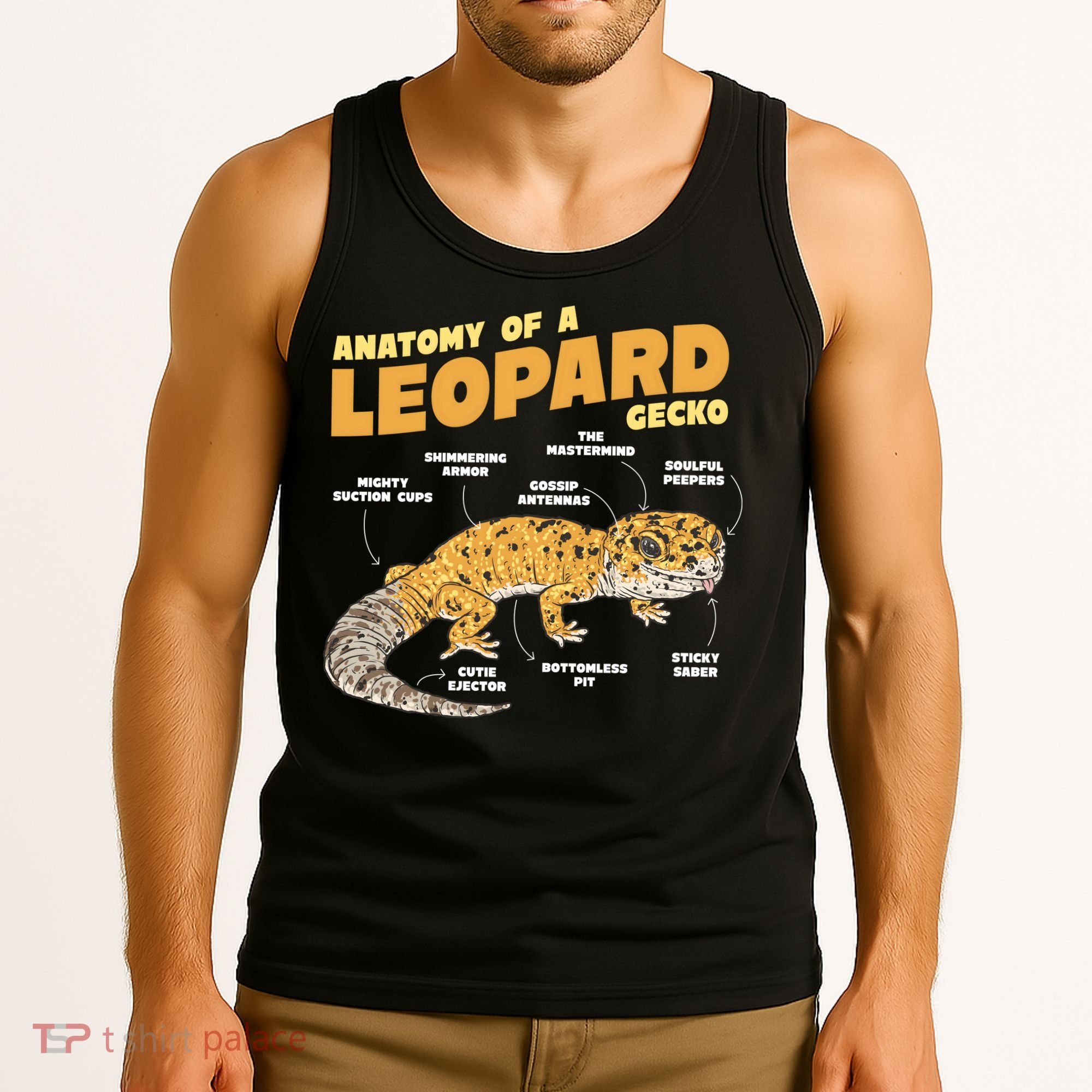 Leopard Gecko Anatomy Tank Top