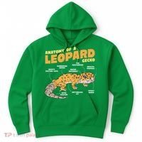 Leopard Gecko Anatomy Hoodie thumb 0