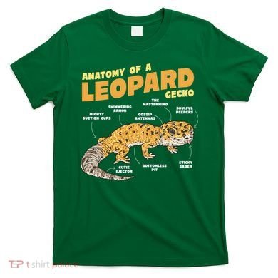 Leopard Gecko Anatomy T-Shirt