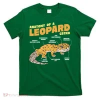 Leopard Gecko Anatomy T-Shirt thumb 0