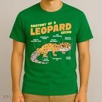 Leopard Gecko Anatomy T-Shirt thumb 3