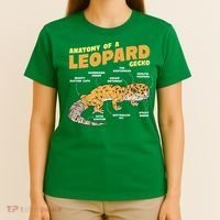 Leopard Gecko Anatomy T-Shirt thumb 4