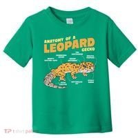 Leopard Gecko Anatomy Toddler T-Shirt thumb 0