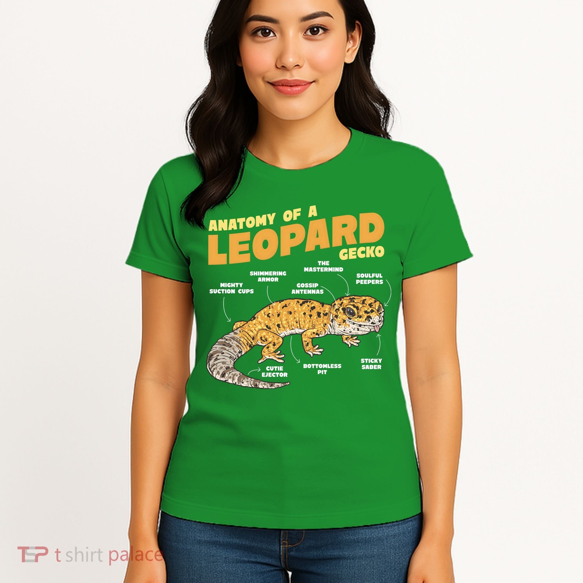 Leopard Gecko Anatomy Women's T-Shirt